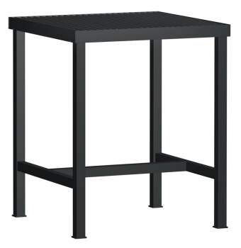 Schweißtisch HxBxT 855x625x625mm ganze Arbeitsfläche als Rost gebaut