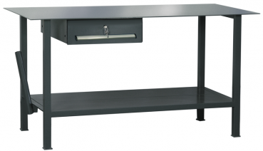 Schweißtisch 1500x700x 858mm (LxTxH) inkl. Anbauteile