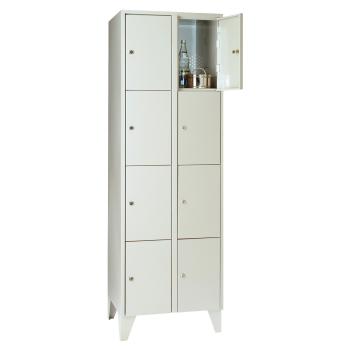 Fächerschrank mit 8 Fächern, Abteilbreite 300mm