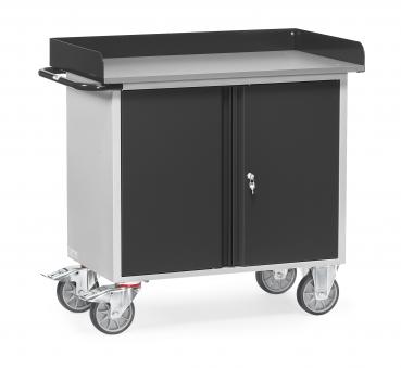 Werkstattwagen mit Abrollrand Ladefläche 985x590mm Traglast 400 kg
