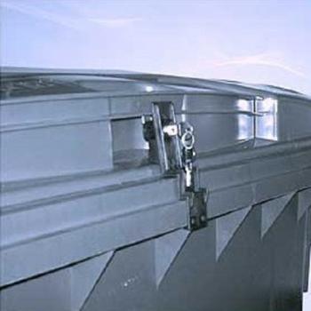 Müllcontainerverschluss, 660/770/1100 Liter, Sulo Flachdeckel