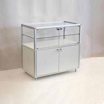 Thekenvitrine mit Unterschrank Class - 98 x 41,5 x 95 cm (BxTxH)