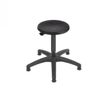 Drehhocker mit Sitz, Kunststoff PU-Schaum, Sitzhöhe 400-600mm