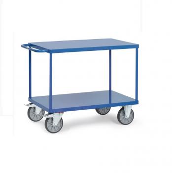Tischwagen mit Stahlblech-Plattformen 1.197x709x900mm 2 Etagen Tragkraft 600kg