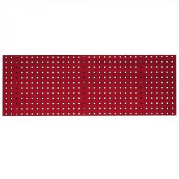 Lochplatte BxH 500x450mm RAL 3020 verkehrsrot