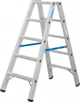 STABILO® Stufen-DoppelLeiter 2 x 5 Stufen, R13