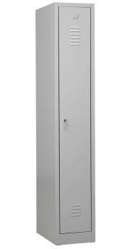 Garderobenschrank 1 Tür mit Sockel 1800x300x500 mm