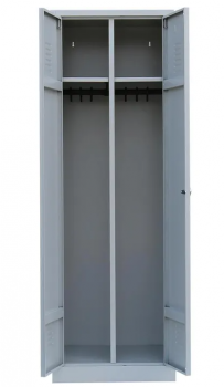 Garderobenschrank 2 Türen mit Sockel 1800x600x500 mm