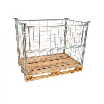 Palettenaufsatzrahmen 800x1.200x1.000 BxLxH verzinkt
